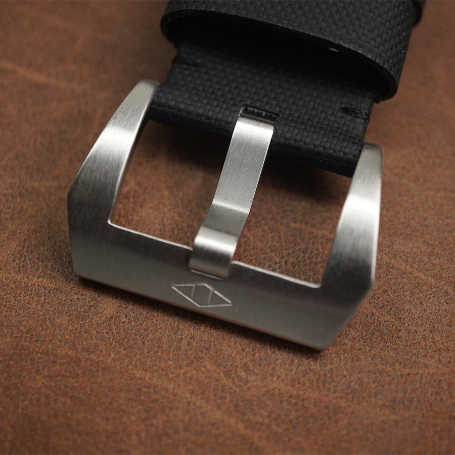 Artem Sailcloth Pam Style Black - Black Stiching For Panerai