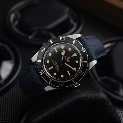 Artem Loop-Less Navy Blue - Navy Blue Stitching