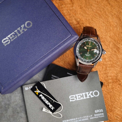 Seiko Prospex SPB121J1 Alpinist Green Dial