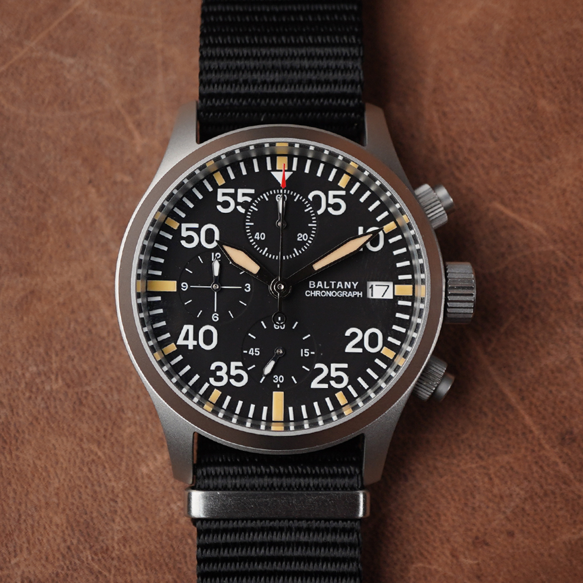 Baltany Military Chronograph S205045 39mm - Horology Story Youtube Store