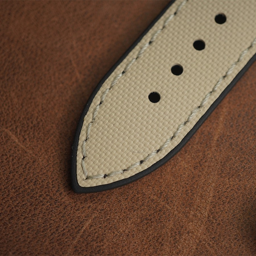 Artem Hydroflex Hybrid FKM Rubber Sand Beige - white Stitching