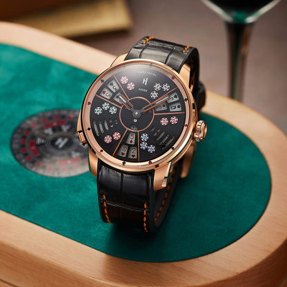 LUCKY HARVEY Player Series Poker Sangong Rosegold