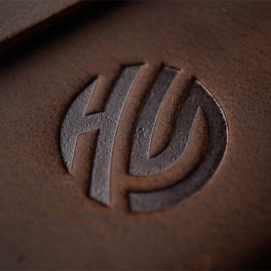 HS Premium Genuine Crazy Horse Leather Watch Pouch