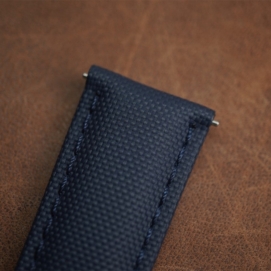 Artem Loop-Less Navy Blue - Navy Blue Stitching