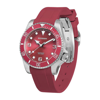 Boderry Admiral Titanium 3 Hand Ceramic Bezel