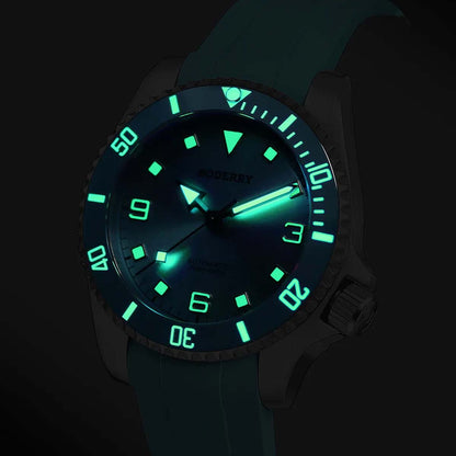 Boderry Admiral Titanium 3 Hand Ceramic Bezel