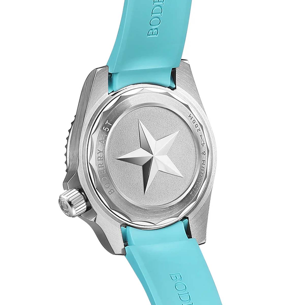 Boderry Admiral Titanium 3 Hand Ceramic Bezel