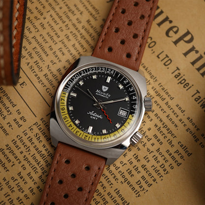 Nivada Antarctic GMT Black Dial