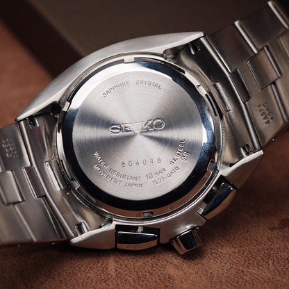 Seiko Arctura SNL045P1 42mm Kinetic Chronograph White Dial - Horology Story Youtube Store