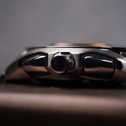 Seiko Arctura SNL045P1 42mm Kinetic Chronograph White Dial - Horology Story Youtube Store