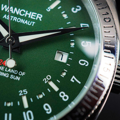 Wancher Astronaut 24 Hour Green Dial