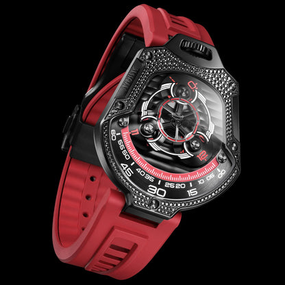 Atowak Spaceship Limited Edition Diamond Red - Horology Story Youtube Store