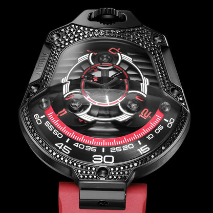 Atowak Spaceship Limited Edition Diamond Red - Horology Story Youtube Store