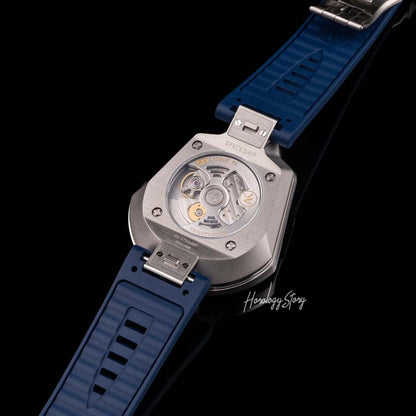 Atowak Spaceship Azure Silver - Horology Story Youtube Store