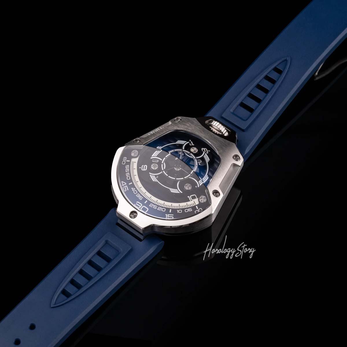 Atowak Spaceship Azure Silver - Horology Story Youtube Store
