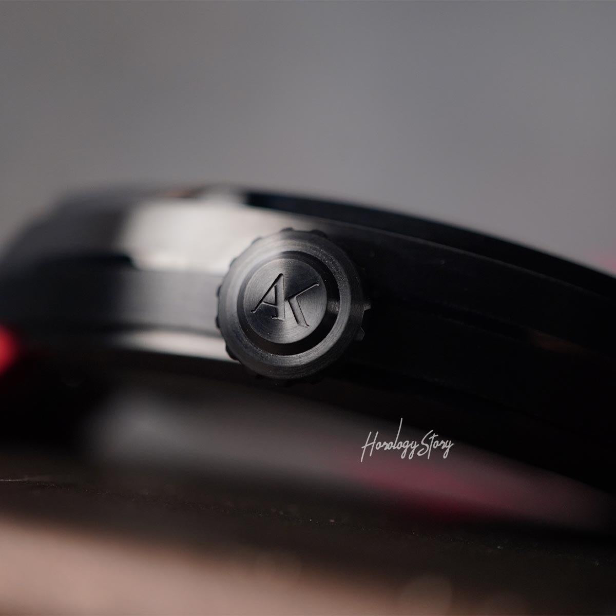 Atowak Tarantula Twilight Red Black IP - Horology Story Youtube Store