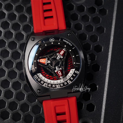 Atowak Tarantula Twilight Red Black IP - Horology Story Youtube Store