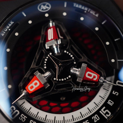 Atowak Tarantula Twilight Red Black IP - Horology Story Youtube Store