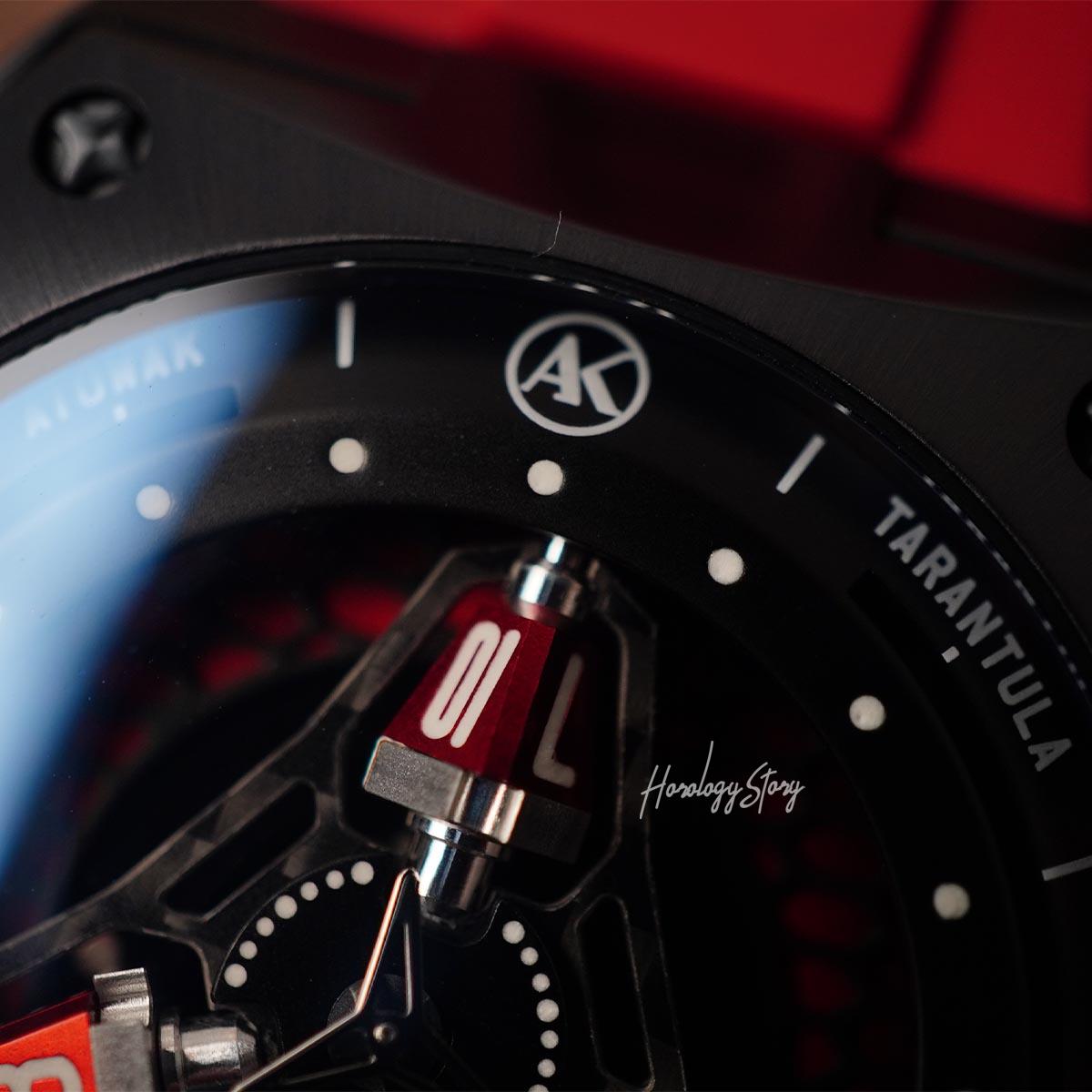 Atowak Tarantula Twilight Red Black IP - Horology Story Youtube Store