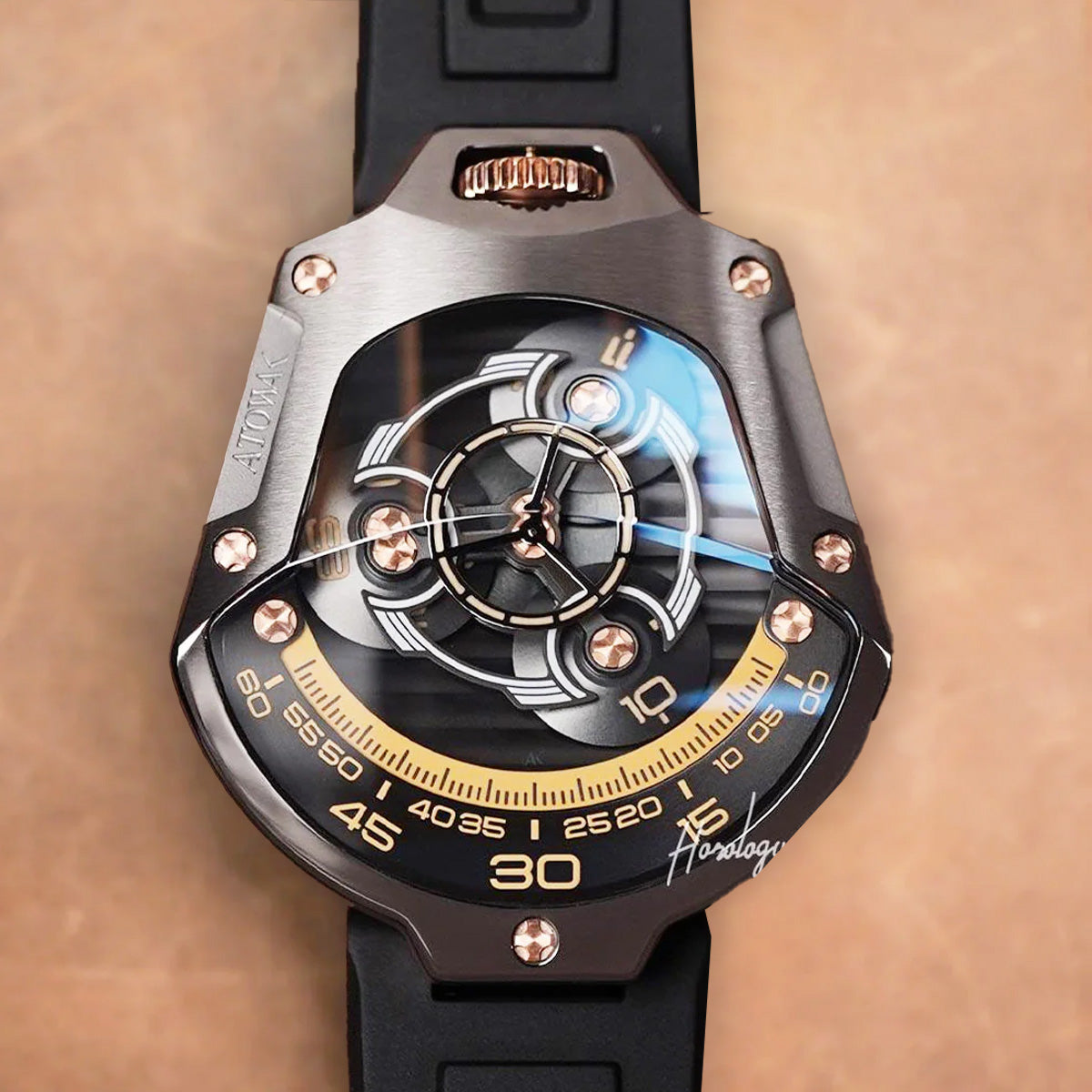 Atowak Spaceship Stardust Gray - Horology Story Youtube Store