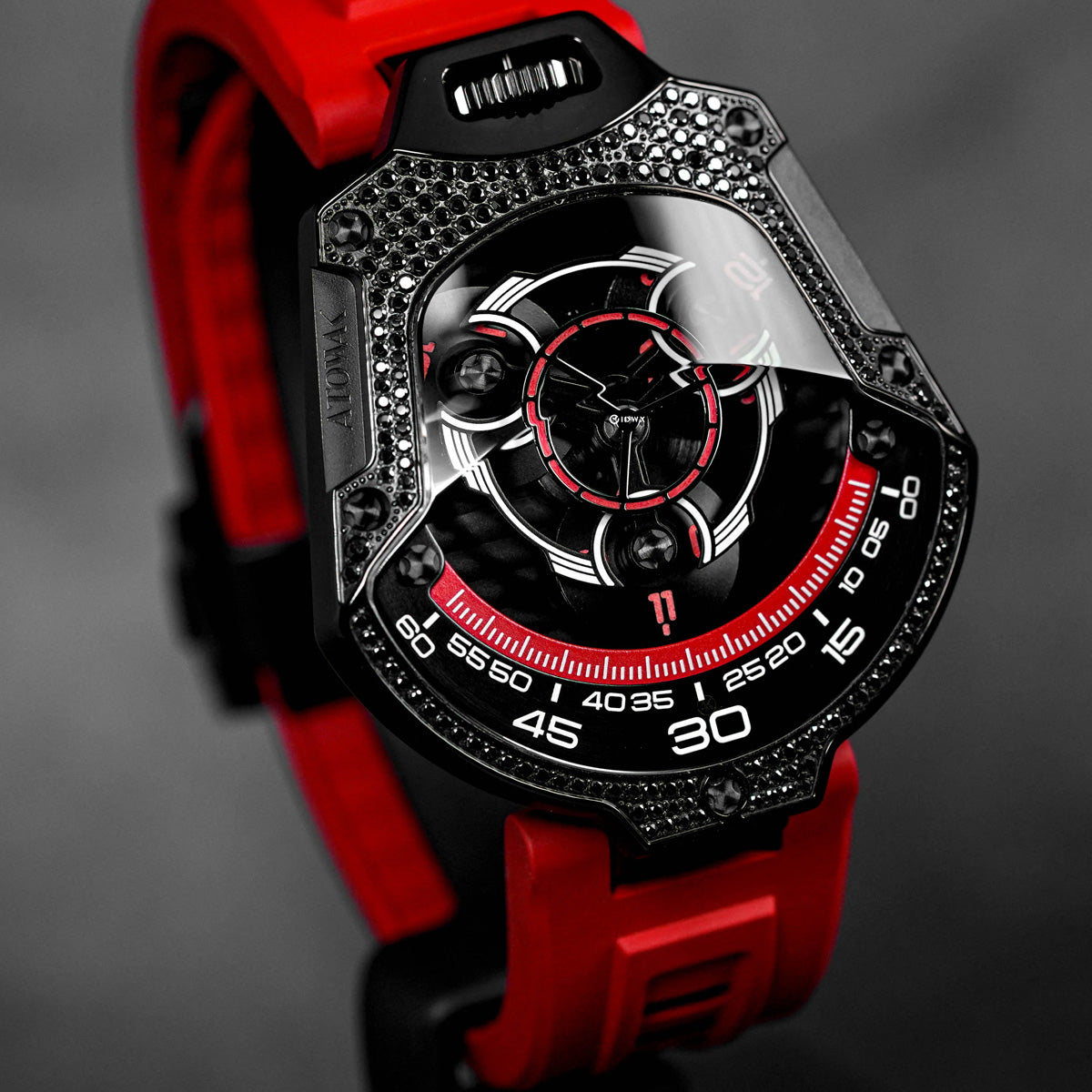 Atowak Spaceship Limited Edition Diamond Red - Horology Story Youtube Store