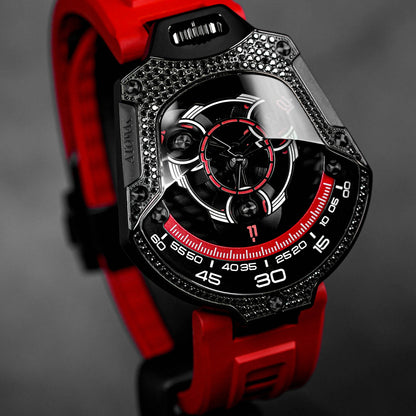 Atowak Spaceship Limited Edition Diamond Red - Horology Story Youtube Store