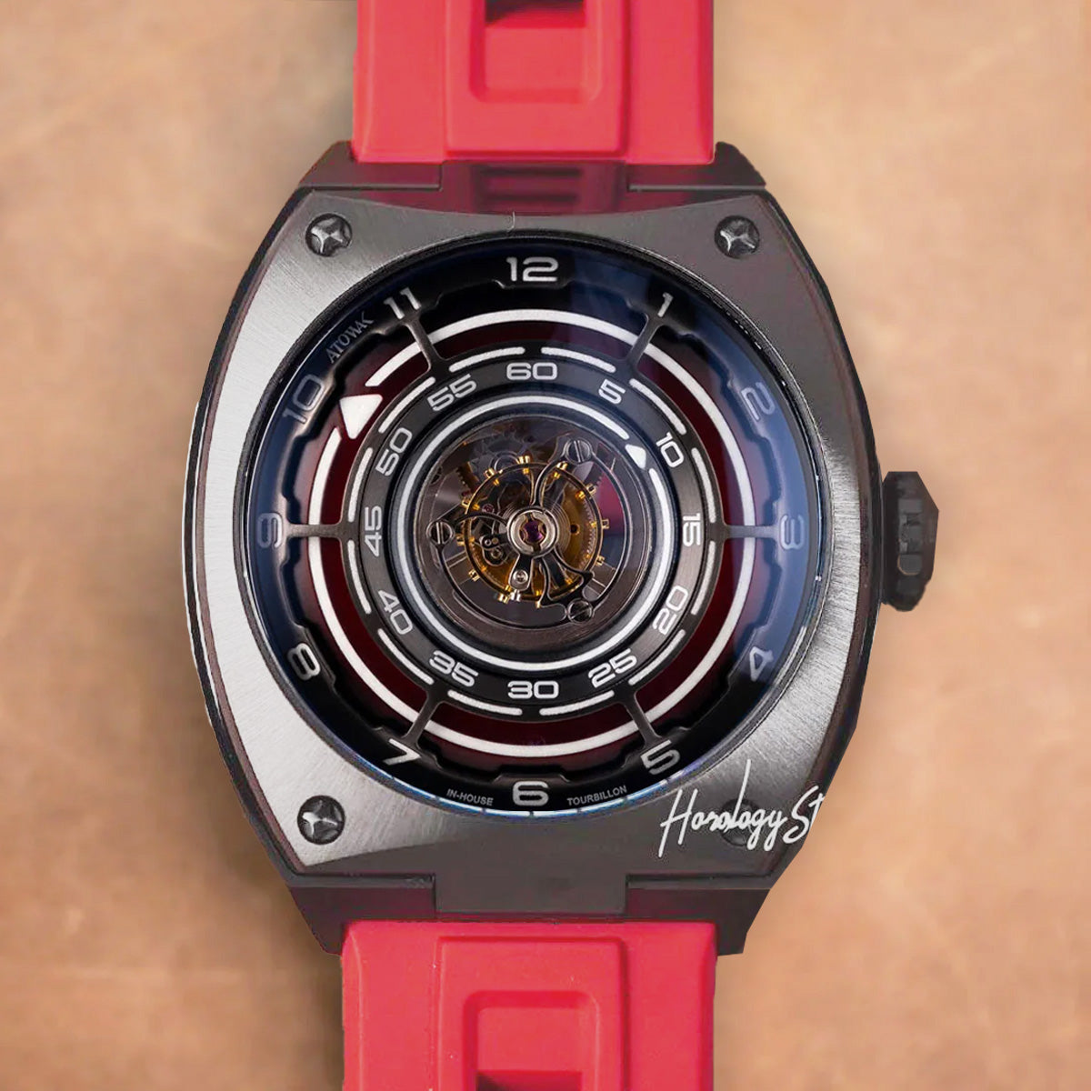 Atowak Core Tourbillon Blazing Red Limited 99 Pcs - Horology Story Youtube Store