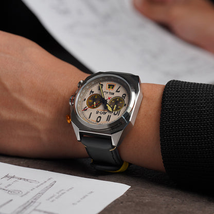 AVI-8 BELL X-1 Machbuster Chronograph Camel Brown