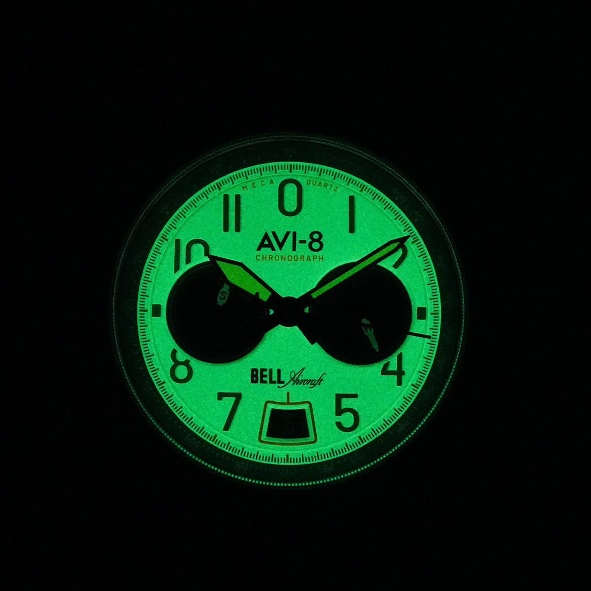 AVI-8 BELL X-1 Machbuster Chronograph Camel Brown