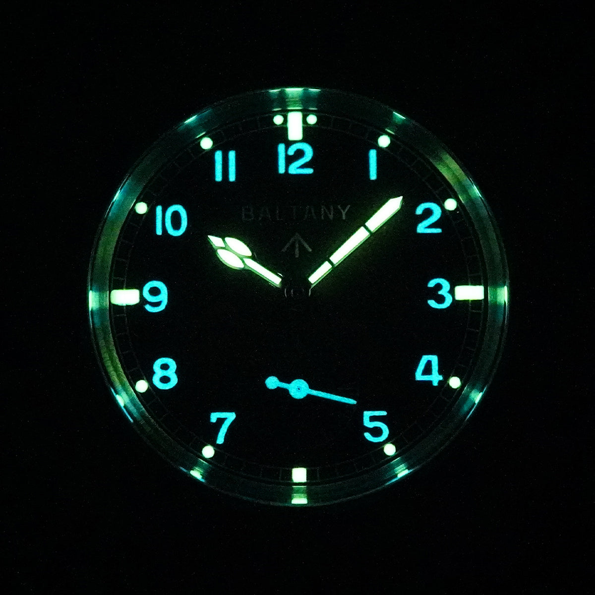 Baltany D12 Military S182025 36mm Black Dial - Horology Story Youtube Store