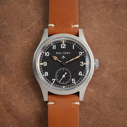Baltany D12 Military S182025 36mm Black Dial - Horology Story Youtube Store