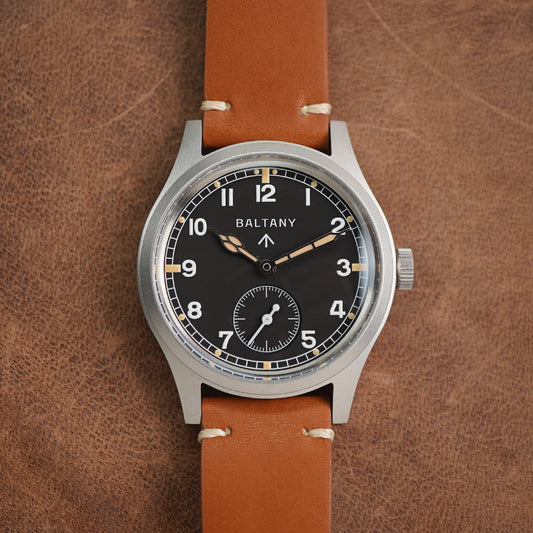 Baltany D12 Military S182025 36mm Black Dial - Horology Story Youtube Store
