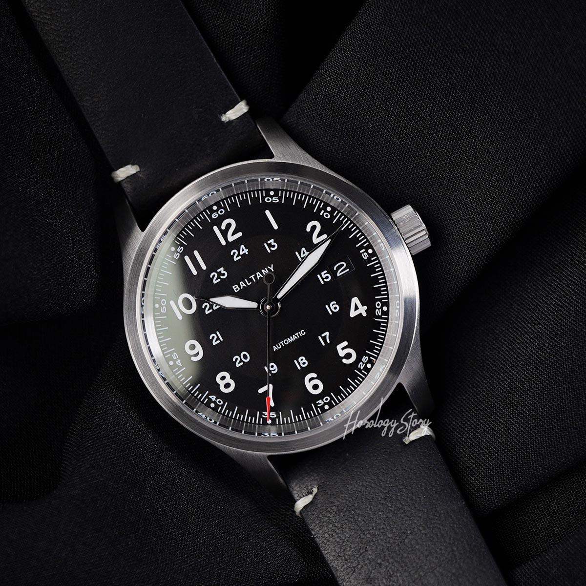 Baltany Military Khaki Field S202049 39mm - Horology Story Youtube Store