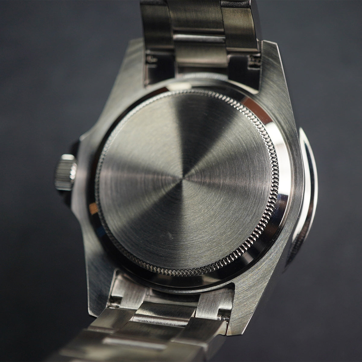 Baltany Retro Diver Watch D3043AB Stainless Steel Bracelet