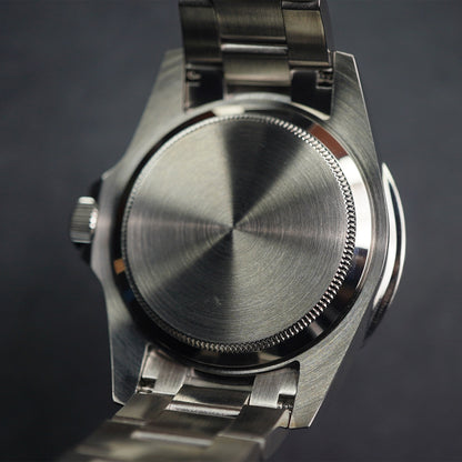 Baltany Retro Diver Watch D3043AB Stainless Steel Bracelet