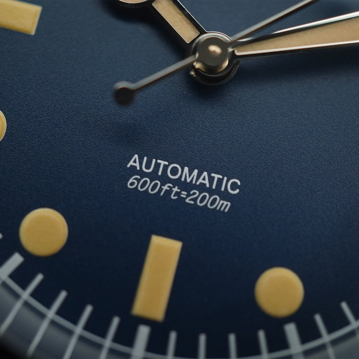 Baltany Retro Diver Watch D3043AB Stainless Steel Bracelet