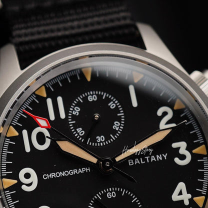 Baltany Military Chronograph S205033 39mm - Horology Story Youtube Store