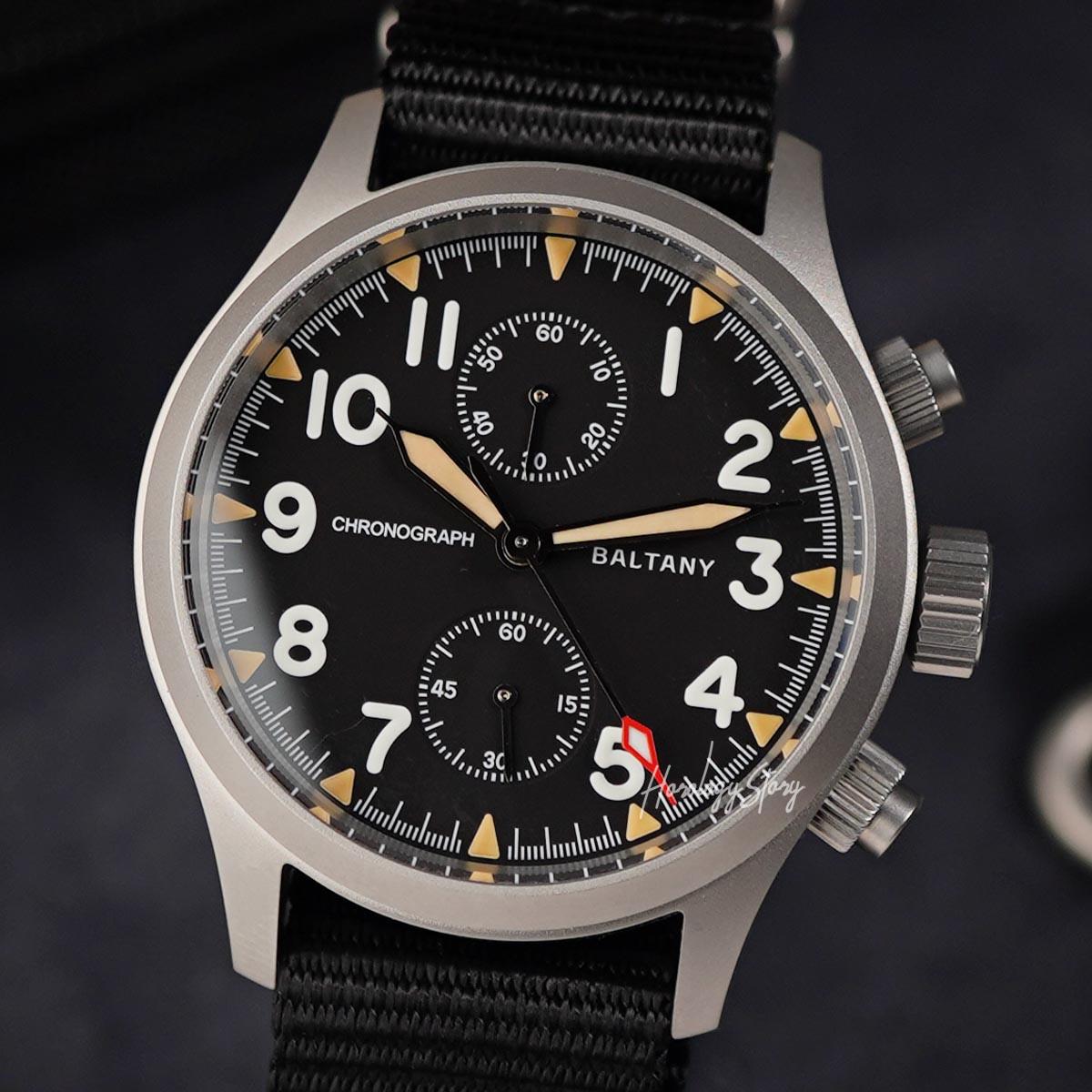 Baltany Military Chronograph S205033 39mm - Horology Story Youtube Store