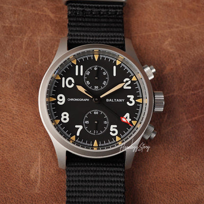Baltany Military Chronograph S205033 39mm - Horology Story Youtube Store