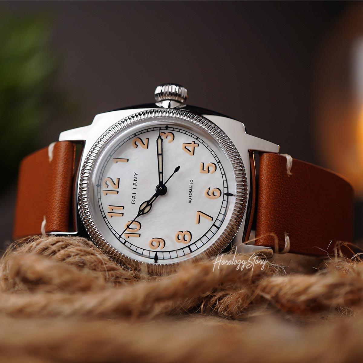 Baltany Artificial S184015 36mm MOP Dial - Horology Story Youtube Store