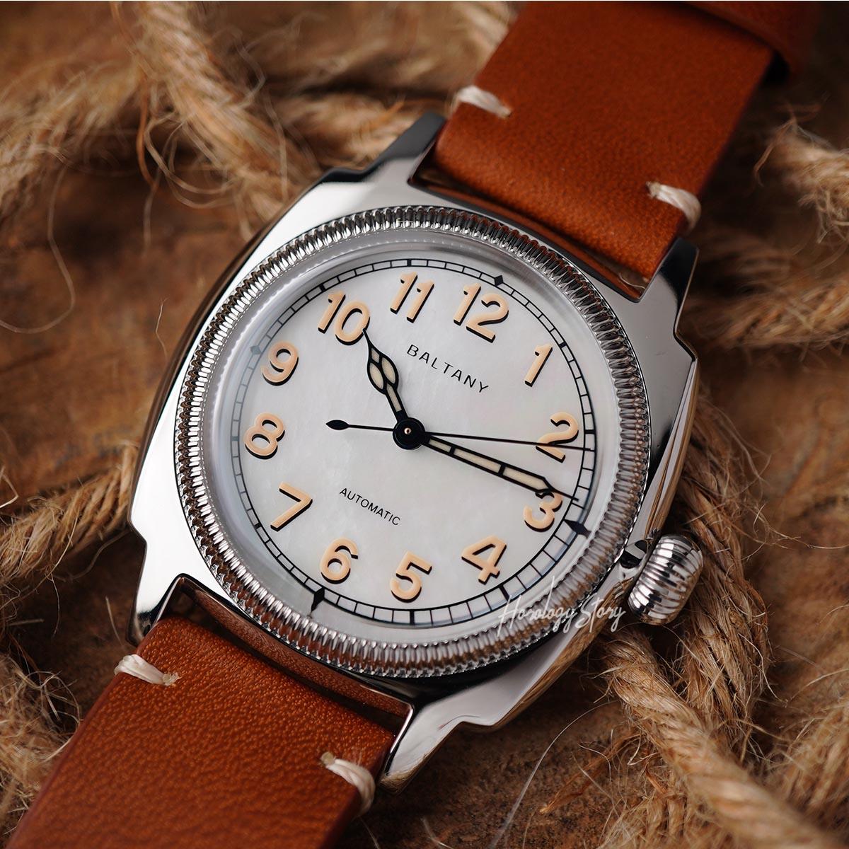 Baltany Artificial S184015 36mm MOP Dial - Horology Story Youtube Store