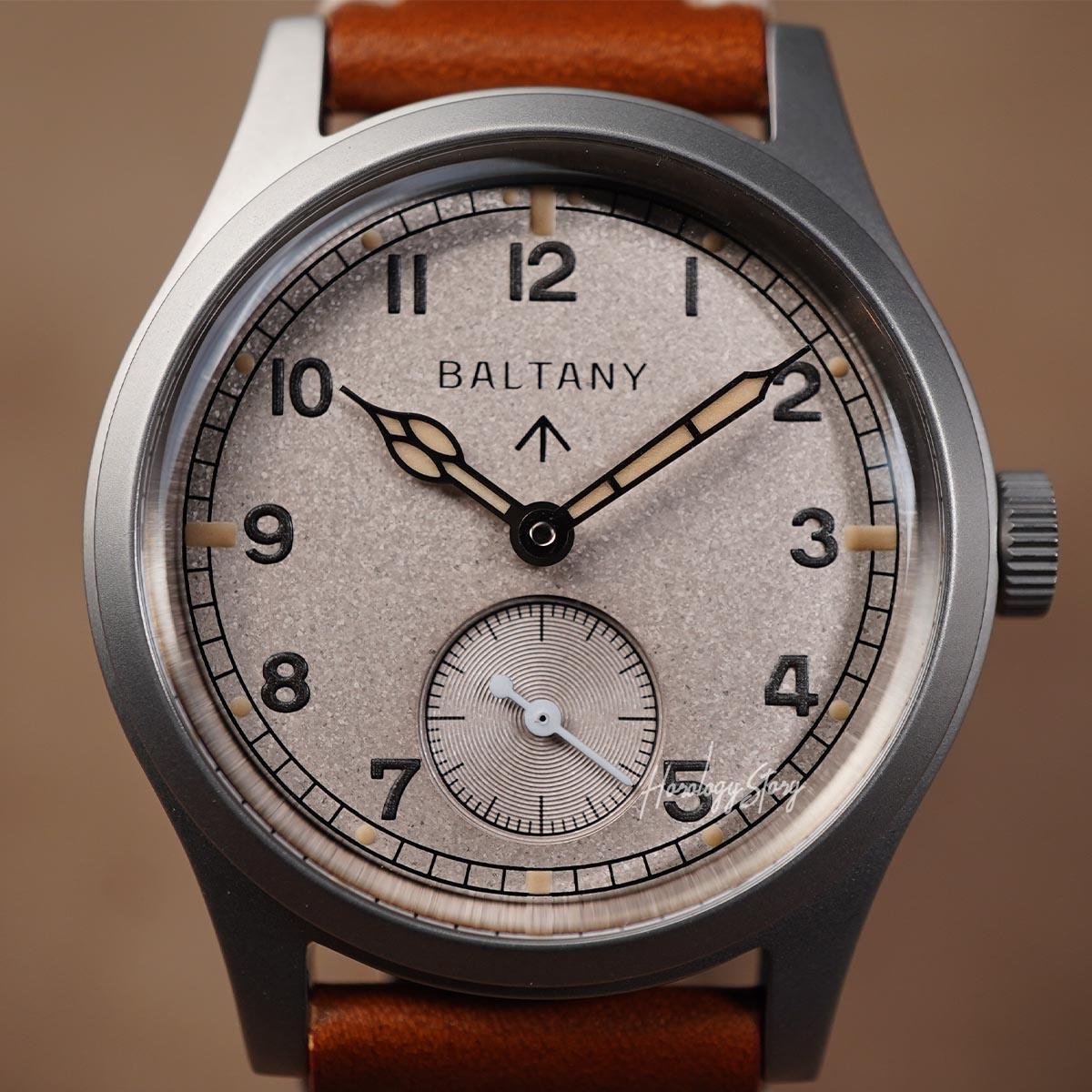 Baltany D12 Military S182025 36mm White Dial - Horology Story Youtube Store