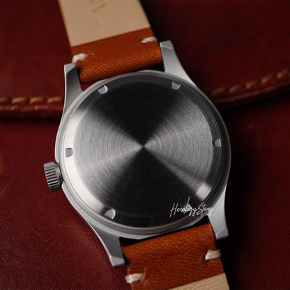 Baltany D12 Military S182025 36mm White Dial - Horology Story Youtube Store