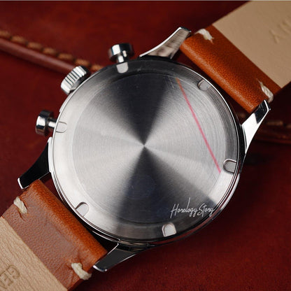 Baltany Retro Chronograph S205034 39mm Cream Dial - Horology Story Youtube Store