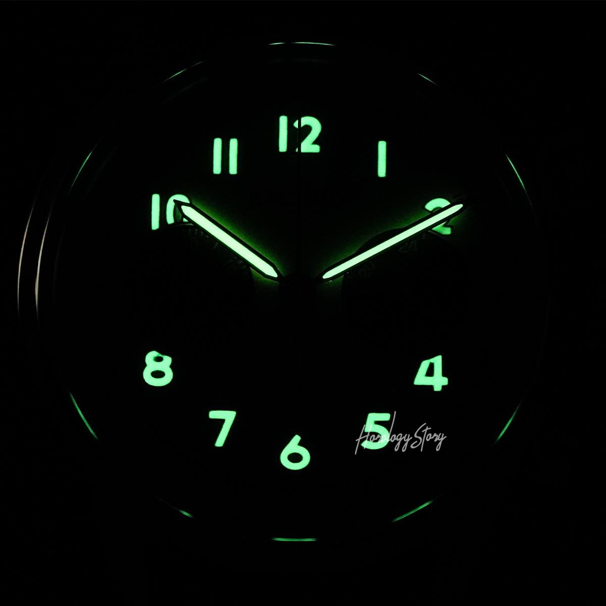 Baltany Retro Chronograph S205034 39mm Black Dial - Horology Story Youtube Store