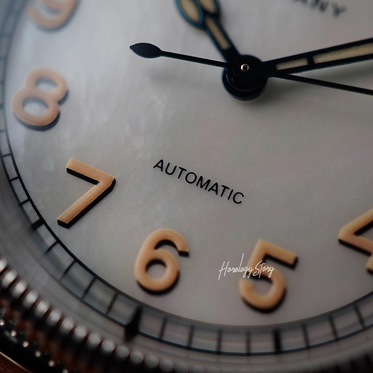 Baltany Artificial S184015 36mm MOP Dial - Horology Story Youtube Store