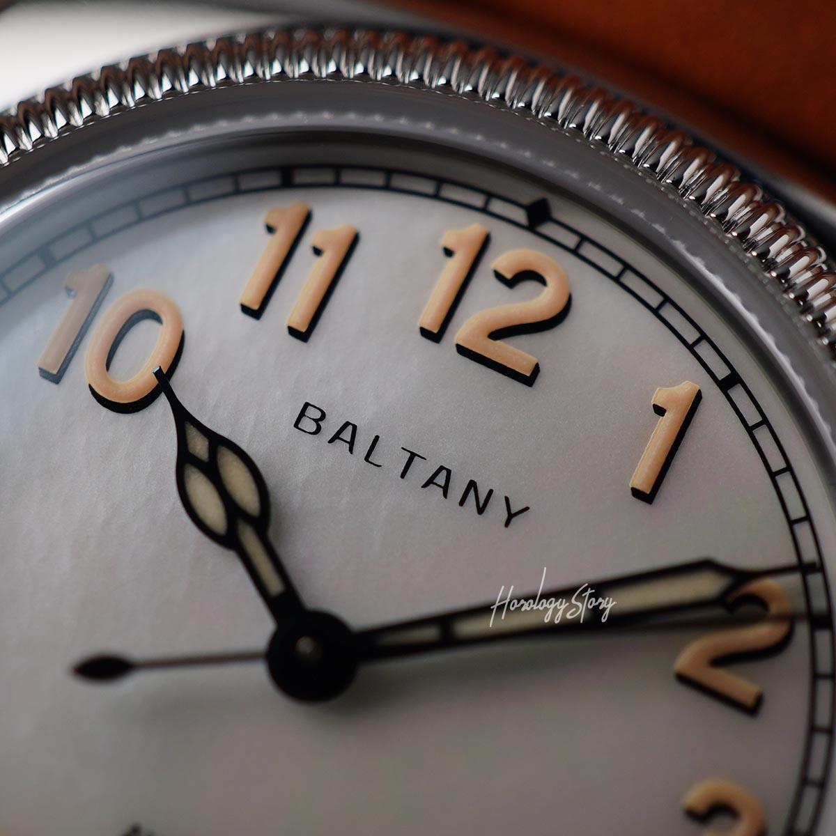 Baltany Artificial S184015 36mm MOP Dial - Horology Story Youtube Store