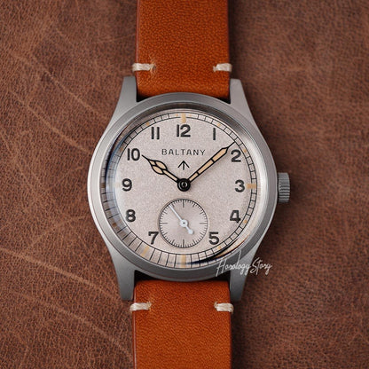 Baltany D12 Military S182025 36mm White Dial - Horology Story Youtube Store