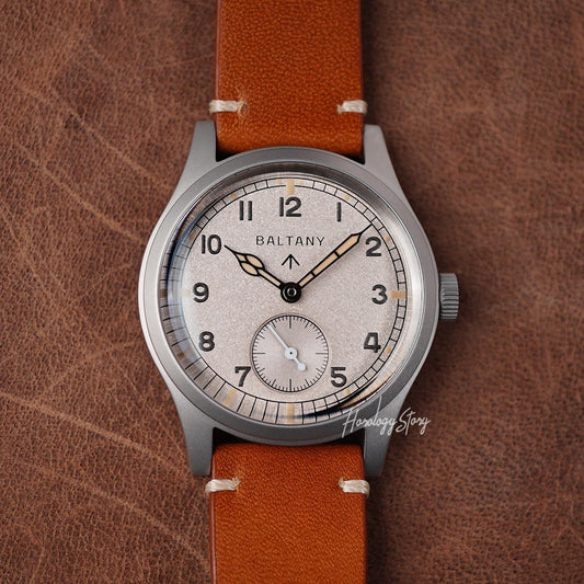 Baltany D12 Military S182025 36mm White Dial - Horology Story Youtube Store
