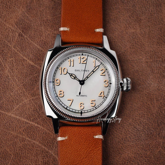 Baltany Artificial S184015 36mm MOP Dial - Horology Story Youtube Store